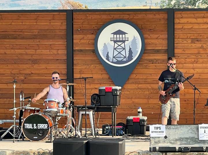 trial and error band live at eruption brewery and bistro in lava hot springs idaho