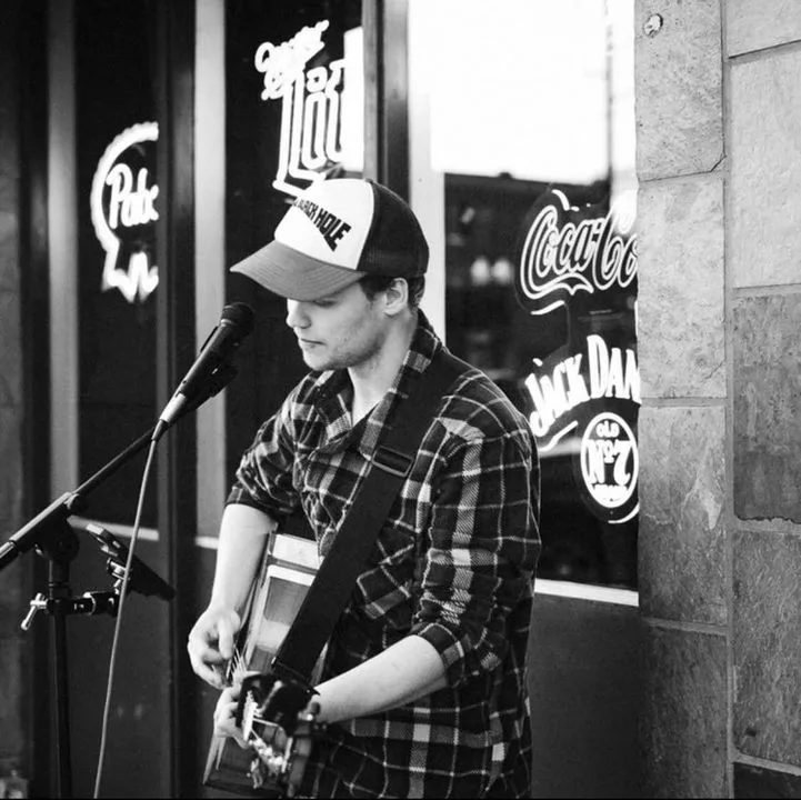 Cooper Lavallee at Eruption Brewery and Bistro lava hot springs idaho