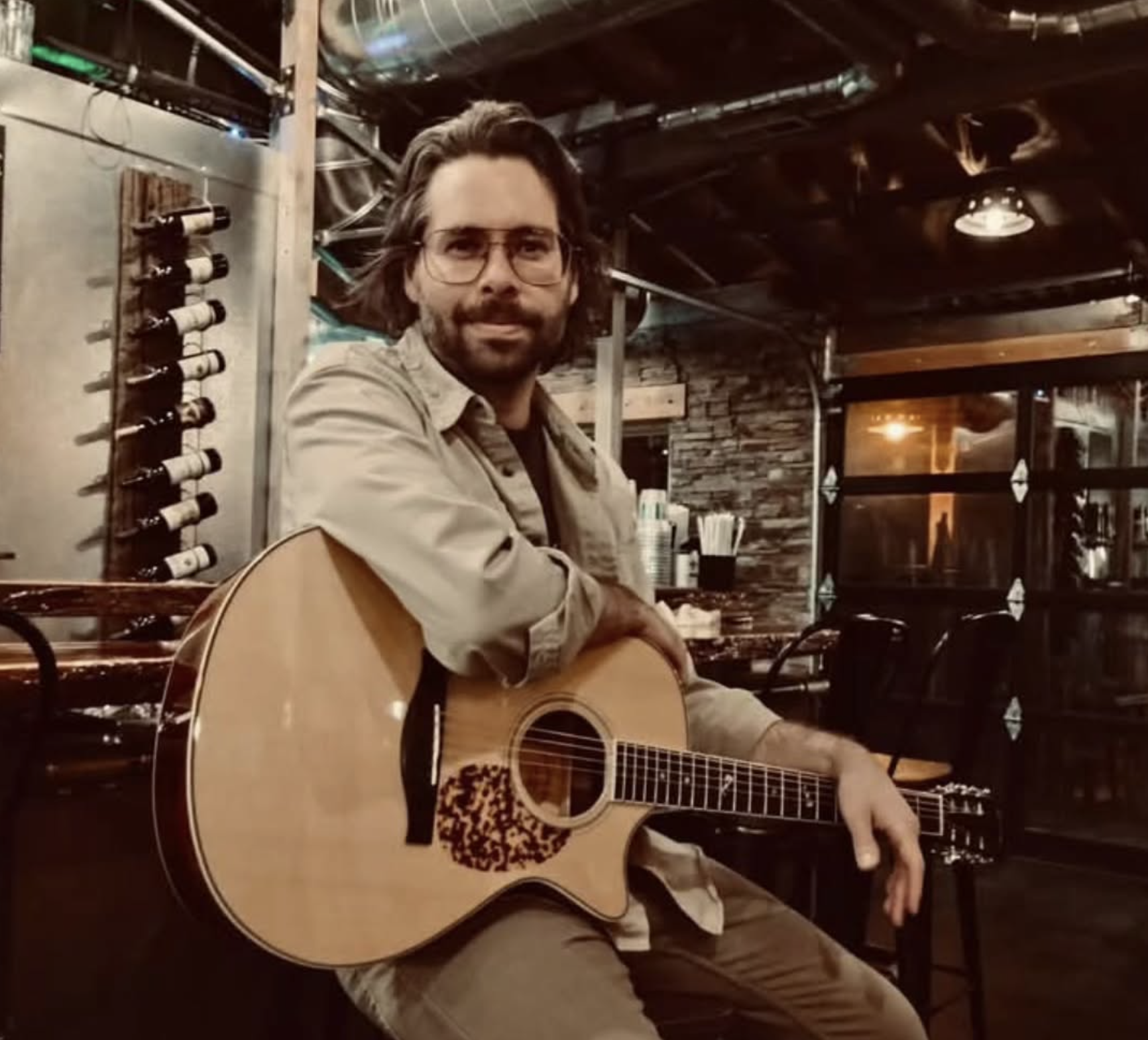 Nathan Spenser at Eruption Brewery in Lava Hot Springs