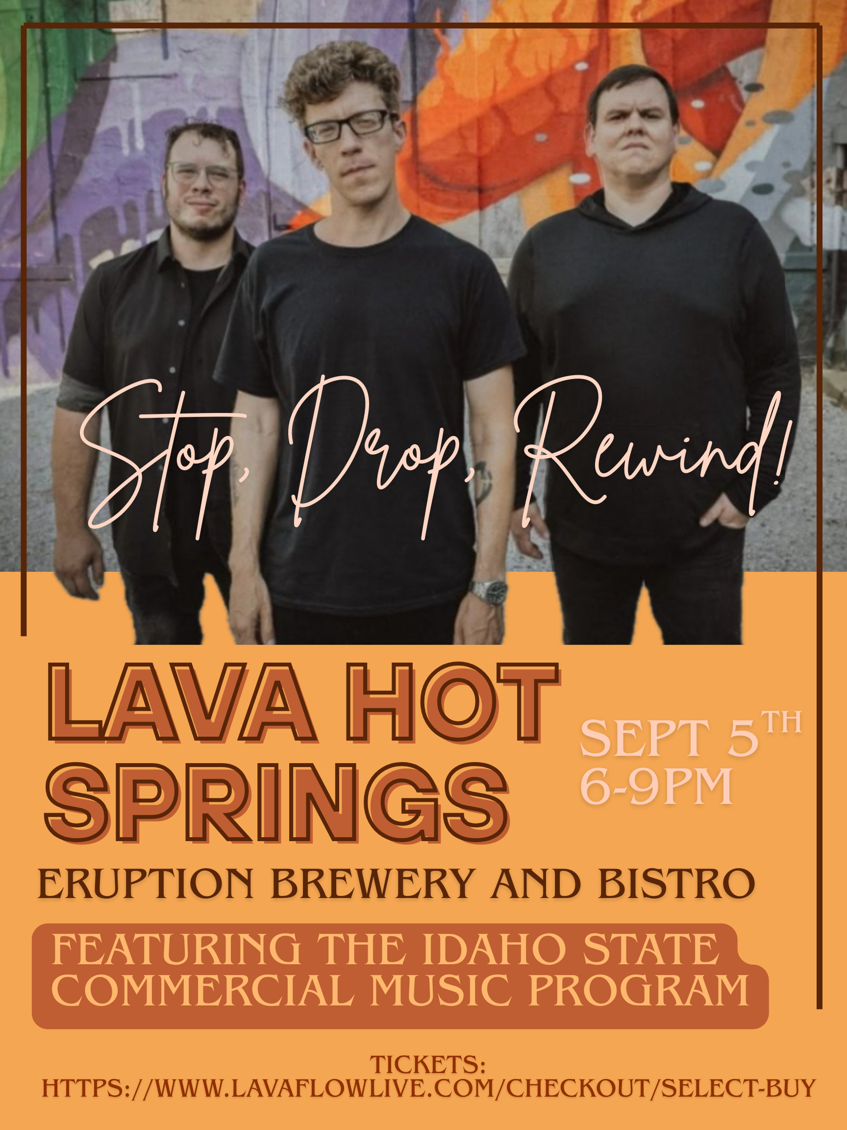 stop drop rewind ISU at eruption brewery and bistro