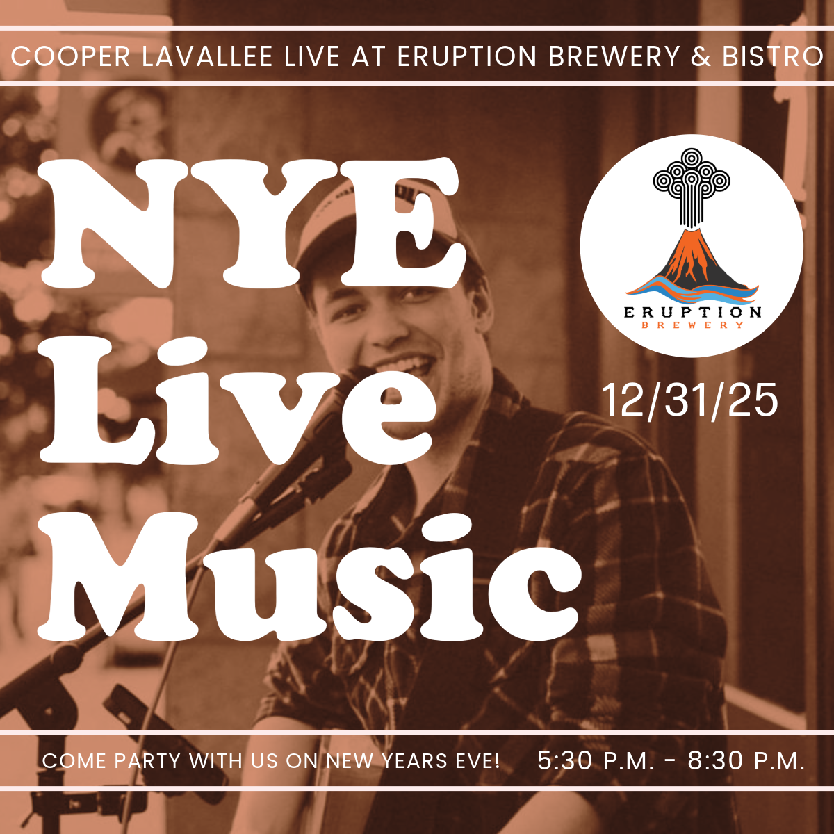 Cooper Lavallee New Years Eve Live Music